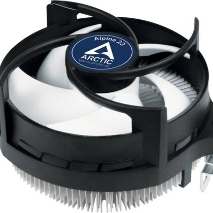 Air Cooler CPU Alpine 23 Compact 90mm Preto/ (Branco) - ARCTIC