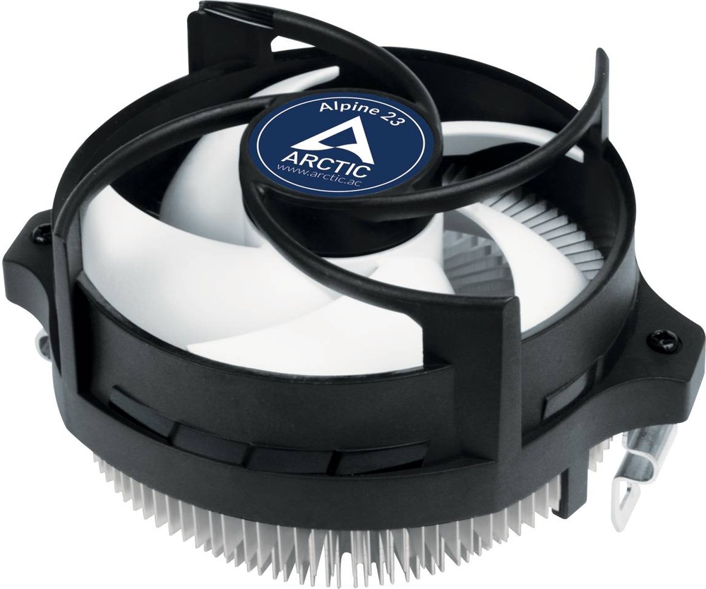 Air Cooler CPU Alpine 23 Compact 90mm Preto/ (Branco) - ARCTIC