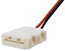 Ficha de Ligação Fácil c/ Fios para Fita de LED 5050 10mm