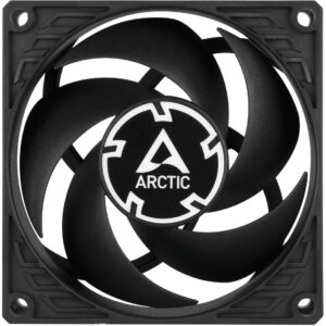 Ventoinha 80mm P8 3000RPM Preta 3 Pinos - ARCTIC