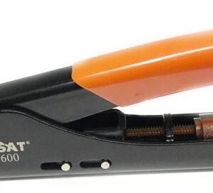 Alicate Cravar Fichas Compress?o RCA, BNC e F (RG6/58/59) - IBEROSAT