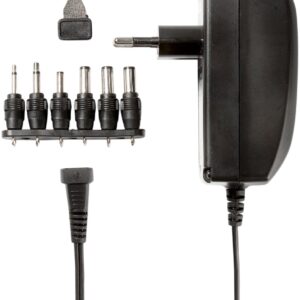 Adaptador/Transformador Universal 3 - 12V 2250mA 27W (Preto) - NEDIS