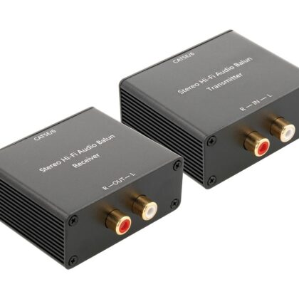 Extensor de Áudio via UTP Cat5e/6 (1000 mts) - NIMO