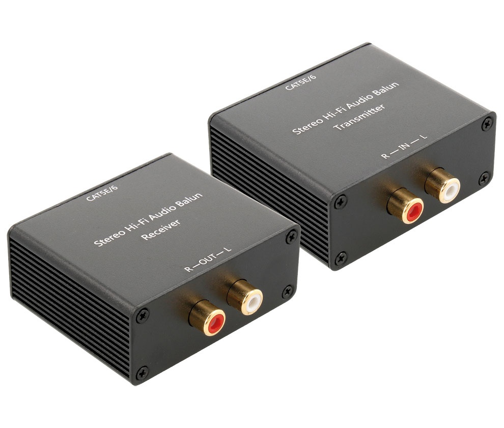 Extensor de Áudio via UTP Cat5e/6 (1000 mts) - NIMO