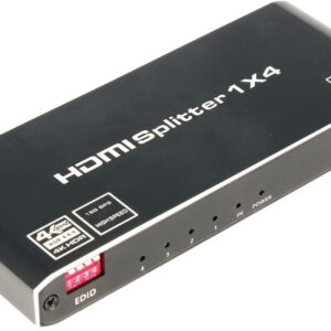 Distribuidor de Sinal HDMI 4K V2.0b (1 Entrada / 4 Saidas) - NIMO