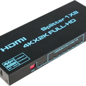Distribuidor de Sinal HDMI 4K V2.0b (1 Entrada / 8 Saidas) - NIMO