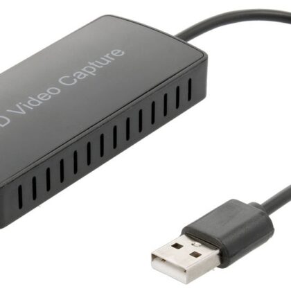 Capturador de Áudio / Vídeo HDMI Fêmea - USB A Macho - NIMO