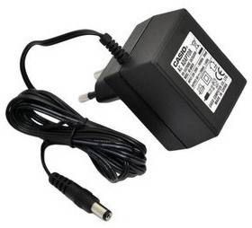 Alimentador AC/DC 6V 240mAh compativel c/ Calculadoras Impressão Modelos HR - CASIO