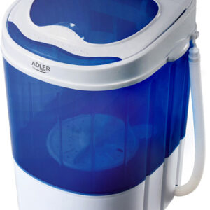 Mini Máquina de Lavar Roupa AD 8051 3Kg (Azul/Branco) - ADLER