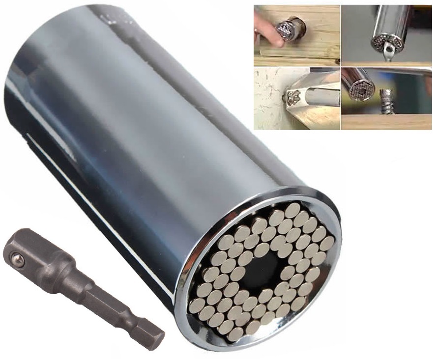 Adaptador Universal Multi-Funções 7-19mm p/ Chave de Tubo