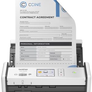 Scanner ADF ADS-1800W 1200 x 1200 DPI A4 (Branco) - BROTHER