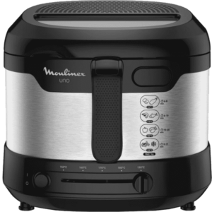 Fritadeira Uno AF215D10 1600W (Preto/Inox) - MOULINEX