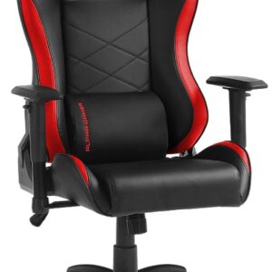 Cadeira Gaming Atena (Preto/Vermelho) - ALPHA GAMER
