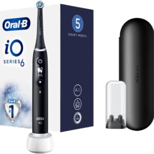 Escova de Dentes Elétrica IO Series 6 (Preto) - ORAL-B