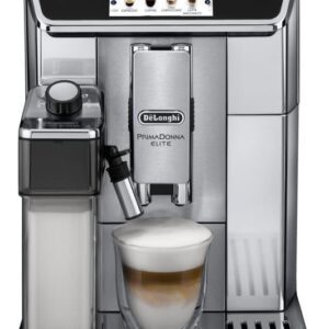 Máquina de Café Expresso Automática Prima Donna Elite ECAM 650.75.MS (Inox) - DELONGHI