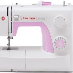 Máquina de Costura Simple 3223 (Branco/Rosa) - SINGER