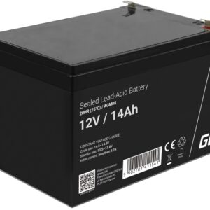 Bateria Chumbo AGM 12V 14Ah VRLA Deep Cycle - GREEN CELL