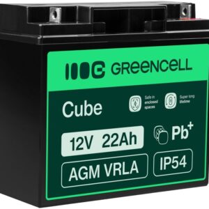 Bateria Chumbo AGM 12V 22Ah - GREEN CELL