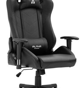 Cadeira Gaming Zeta (Preto) - ALPHA GAMER