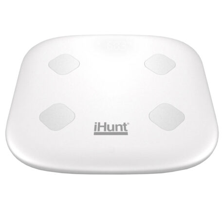 Balança de WC Digital LED Inteligente Wi-Fi (Branco) - iHUNT Air Weight