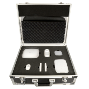 Estojo Kit Alarme Profissional AJ-DEMOCASE-W (Branco) - AJAX