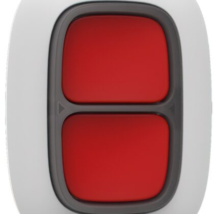 Botão de Pânico Duplo s/ Fios 868 MHz (Branco) - AJAX