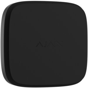 Detector de Fumo s/ Fios 868 MHz c/ Sensor de Temperatura e Sirene (Preto) - AJAX