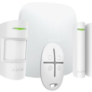Kit Alarme Profissional s/ Fios GSM Anti-Intrusão (Branco) - AJAX