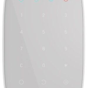 Teclado Independente Bi-direccional s/ Fios 868MHz (Branco) p/ Alarme AJAX AJ-HUBKIT