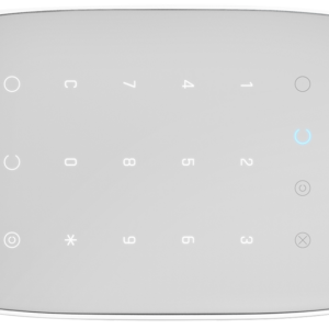 Teclado de Seguran?a Independente Wireless c/ Leitor (Branco) - AJAX