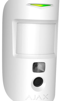 Sensor de Movimento s/ Fios c/ Foto Verificação (Branco) - AJAX