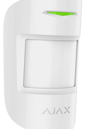 Sensor PIR Bi-Direccional s/ Fios 868MHz (Branco) p/ Alarme AJAX AJ-HUBKIT