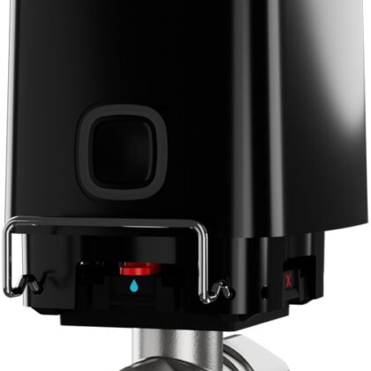 Electroválvula de Corte de Água p/ Sistemas de Alimentação de Água e Aquecimento (Preto) - AJAX