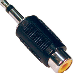 Ficha Adaptadora RCA F. - Jack 3,5mm M. Mono