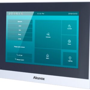 Monitor Adicional Linux 7 TFT Tátil p/ Video Porteiro - AKUVOX