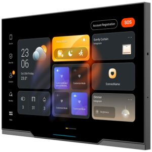 Monitor Adicional Android 10 TFT Tátil p/ Video Porteiro - AKUVOX