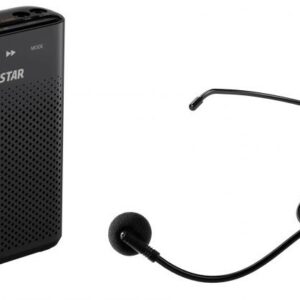 Microfone Headset s/ Fios c/ Coluna Amplificada Cintura - FONESTAR