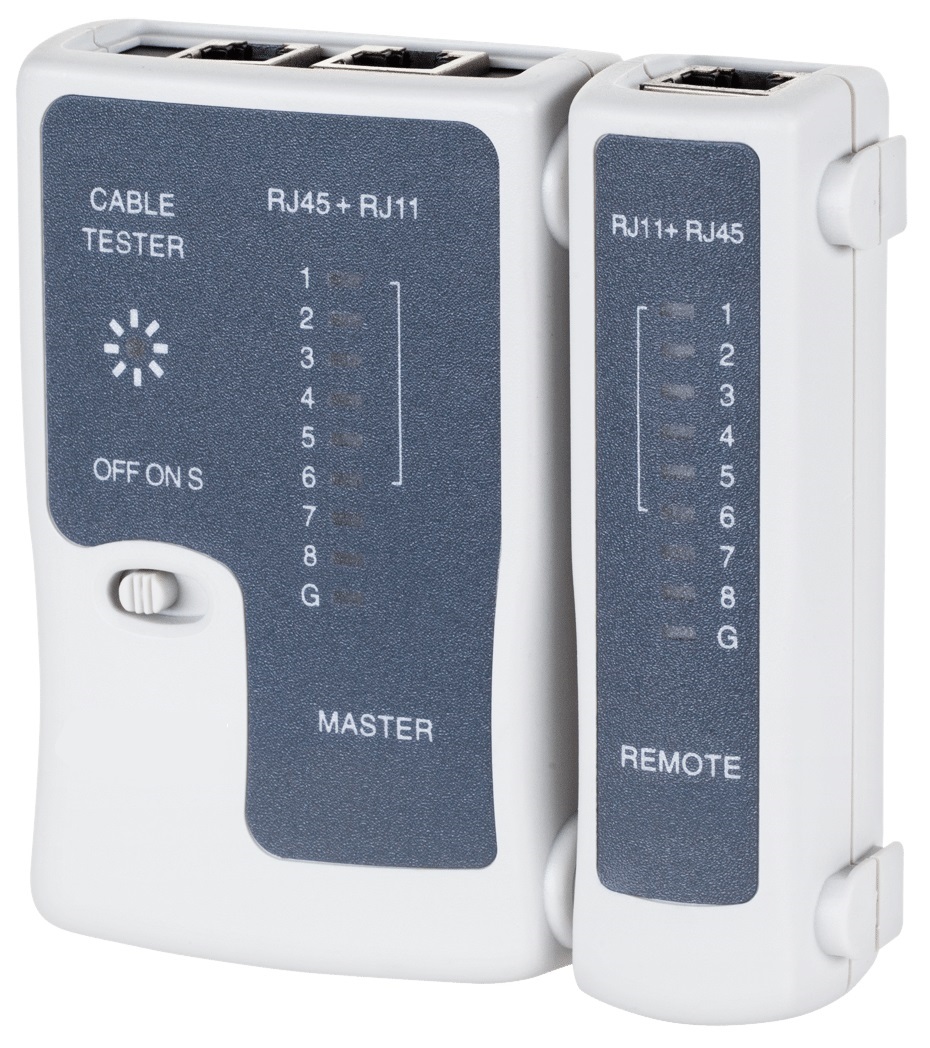 Testador de Rede RJ11, RJ12, RJ45