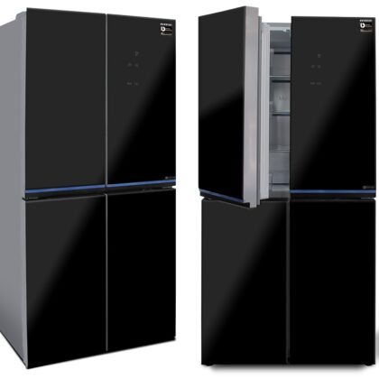 Frigorífico Americano AMCB-496BC NFT 431L A++ (Preto) - INFINITON