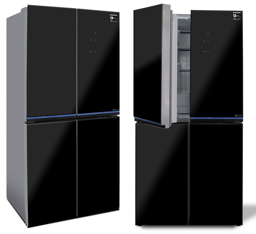 Frigorífico Americano AMCB-496BC NFT 431L A++ (Preto) - INFINITON
