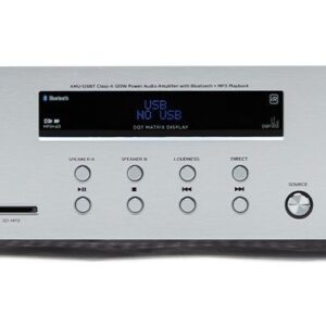 Amplificador AMU-120BT 120W Bluetooth (Prateado) - AIWA