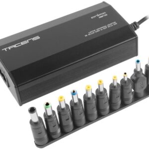 Carregador Universal Anima 100W p/ Port?teis c/ 8 Conetores (Preto) - TACENS