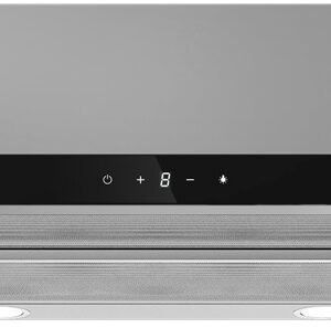 Exaustor Telescópico 3 Velocidades 168W ANETO660X (Preto/Inox) - CORBERÓ