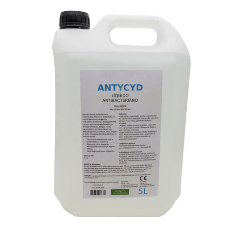 Desinfectante de Mãos/Superfícies Anti-Bactérias Especial COVID-19 (5L)