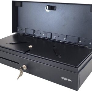 Gaveta de Dinheiro Manual e Autom?tica 460x170x100mm (Preto) - APPROX