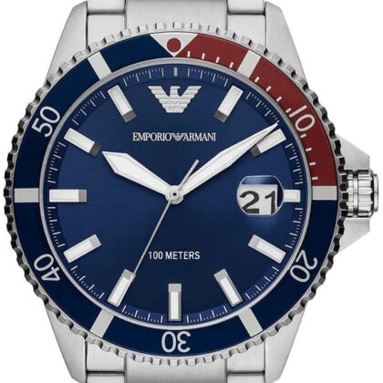 Relógio Analógico AR11339 42MM (Prateado) - ARMANI