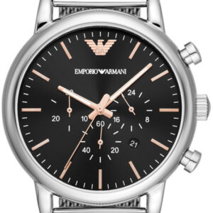 Relógio Analógico AR11429 46MM (Prateado) - ARMANI