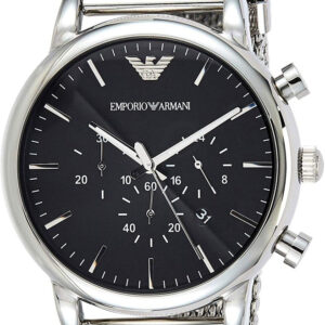 Relógio Analógico AR1808 46MM (Prateado) - ARMANI