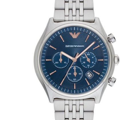 Relógio Analógico AR1974 43MM (Prateado) - ARMANI