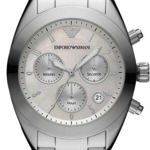 Relógio Analógico AR5960 38MM (Prateado) – ARMANI